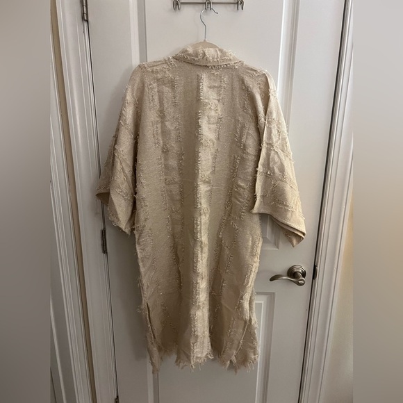 Anthropologie Fringed Open Kimono Cardigan - Picture 5 of 6